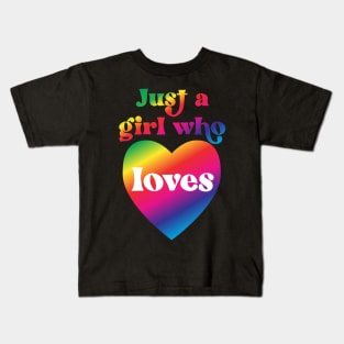 Just a Girl Who Loves Kids T-Shirt